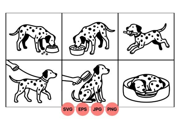 Enhancing Creativity and Efficiency with Dalmatian Dog Care Clipart