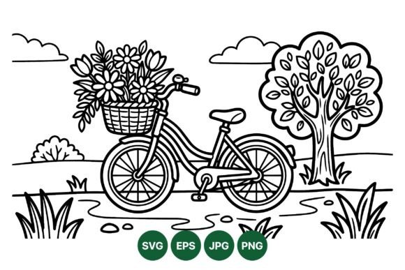 Exploring Spring Bicycle Floral Clipart: A Versatile Design Resource