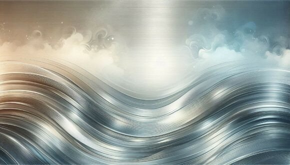 Silver Brushed Steel: A Versatile Design Asset for Creative Professionals