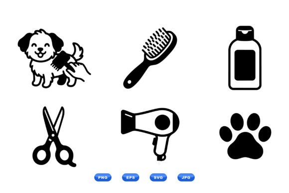 Understanding the Pet Grooming Icon Set: A Versatile Design Resource for Modern Creatives